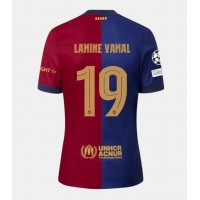 Barcelona Lamine Yamal #19 Fußballbekleidung Heimtrikot 2024-25 Kurzarm